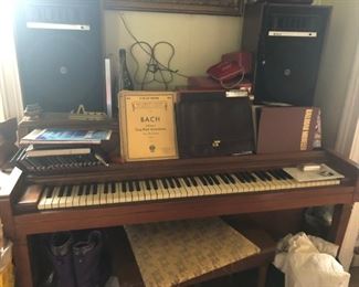 Wurlitzer Upright Piano in very good condition loads of sheet music