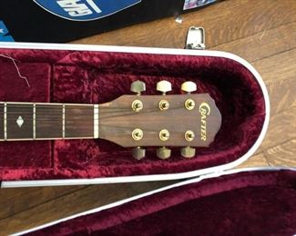 Crafter Electric guitar and case