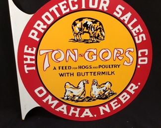 1950’S TON-GORS DOUBLESIDE FEED AND SEED