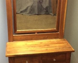 MID CENTURY SOLID WOOD