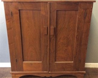 MID CENTURY 4 SHELF KITCHEN CABINET