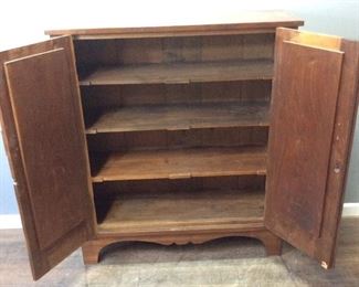 MID CENTURY 4 SHELF KITCHEN CABINET