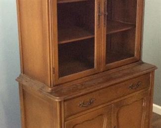 FRENCH PROVINCIAL CHINA CABINET