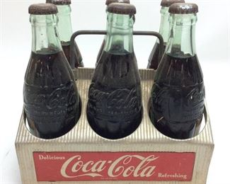 VTG. COCA COLA ALUMINUM 6 PACK
