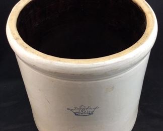 VINTAGE KINGS CROWN 3 GALLON CROCK