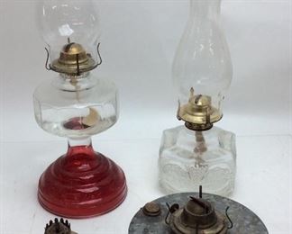 VINTAGE OIL LAMPS