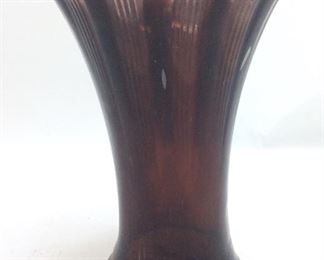 VTG ART GLASS PURPLE VASE