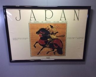 LARGE JAPANESE 14TH CENTURY MOUNTED WARRIOR