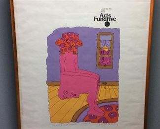 1978 WINSTON-SALEM ART COUNCIL SIGNED BY JUSTIN LOWERY