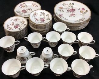 WEDGEWOOD BONE CHINA SET