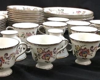 WEDGEWOOD BONE CHINA SET