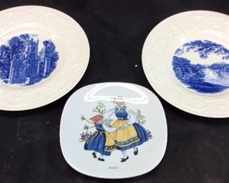 WEDGEWOOD PLATES SMITH COLLEGE