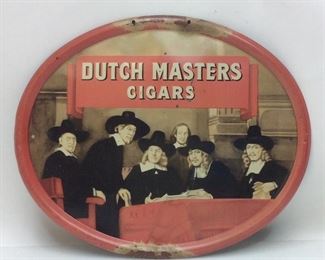 DUTCH MASTERS CIGARS METAL SIGN