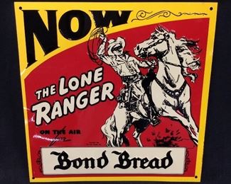 VTG. LONE RANGER FOR BOND BREAD