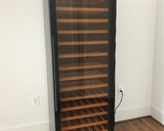Wine Enthusiast wine refrigerator.