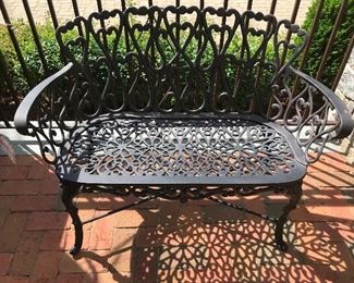 One of three benches.