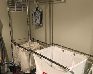 Laundry cart, laundry hamper.