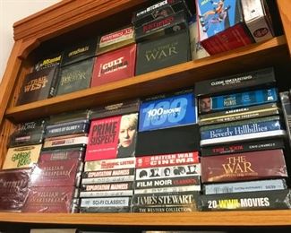 Lps
New unwrapped cds
New unwrapped dvds
New unwrapped box sets