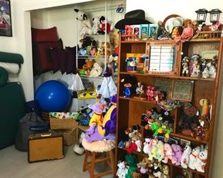 Beanie babies
Massage table