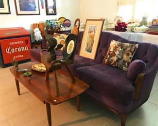 Mid century modern coffee table
Victorian modern couch
Mid century modern decor