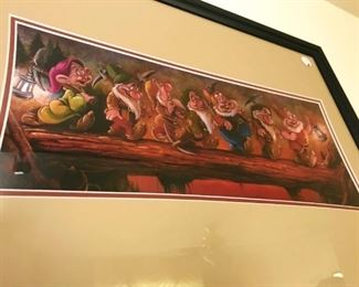 Disney art 
Seven dwarves 