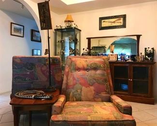 Bull whip
Side chairs