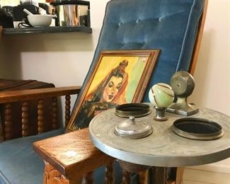 Vintage Electric ash tray with light up base