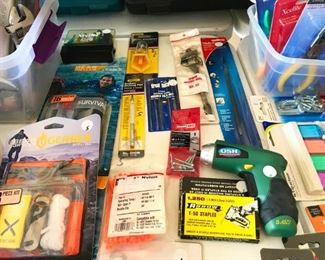 New in box tools
X-acto
Gerber
Swiss Army
Victorinox
Leatherman
Craftsman
Dewalt
Skil
Black and Decker 
Bosch
DeWalt