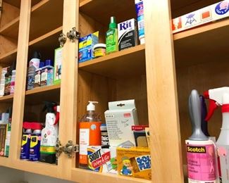 Cleaning supplies