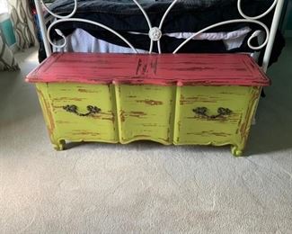 Painted Hope Chest