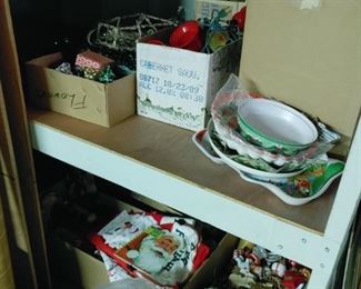 vintage christmas yet to be unpacked and displayed... more photos to come!