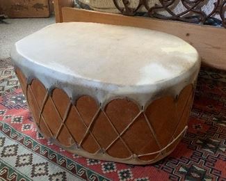 large handmade drum (coffee table) 