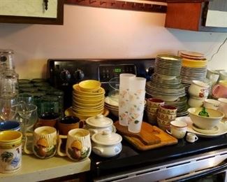 Kitchenware- vintage and new