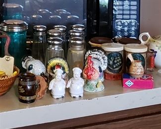 Salt and Pepper Shakers  large collection
