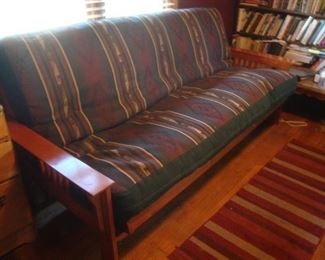 82" futon (folds out to full size bed)