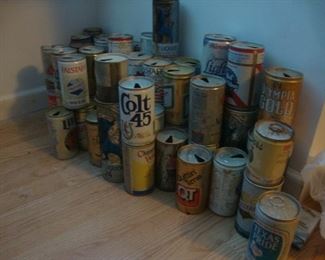 Beer can collection