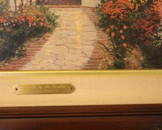 Thomas Kinkade-this item will be listed in an online auction prior to the sale. Here is a link for the auction https://www.estatesales.net/CA/Yuba-City/95991/2634222 If those items do not sell they will be included in this sale 