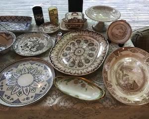 Group of English Staffordshire