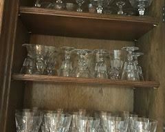 Baccarat Bretagne Goblets, champagnes, wines