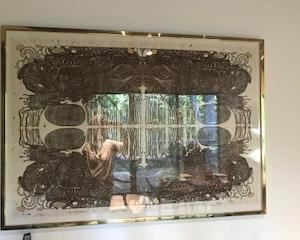 Karl Neuroth framed art, dated 1970