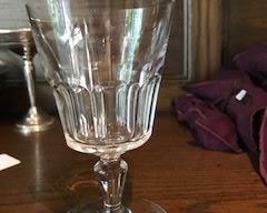 Baccarat stemware goblets, champagne, wine