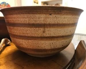 Bill Tersteeg pottery large bowl
