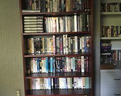 Hundreds of VHS tapes Movies & CD's