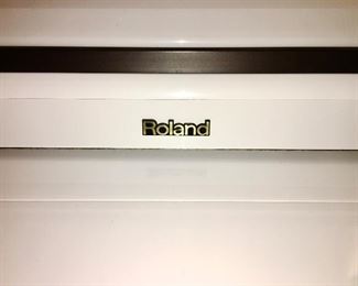 Roland digital piano,  Model Number is 
KR-577 Digital Intelligent piano.  The tag lists the model as ”KR577PW.  The serial number is Z091229. 