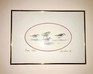 Mary Erickson Signed artwork, 1994