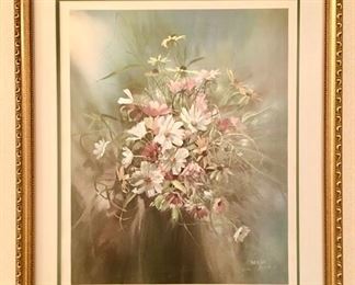 Carolyn Blish, 1991 signed artwork