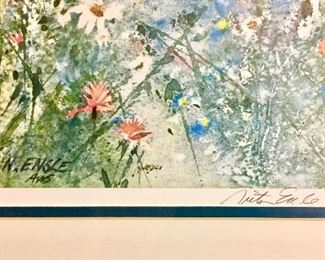 Signed artwork