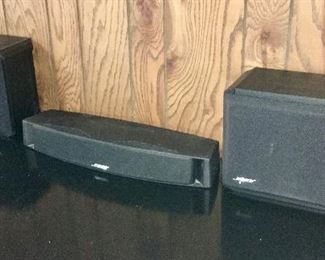 3 bose speakers