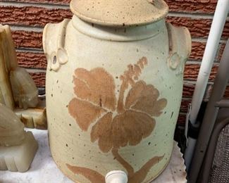 Stoneware water cooler