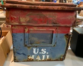 Antique mailbox